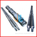 concial twin screw and barrel